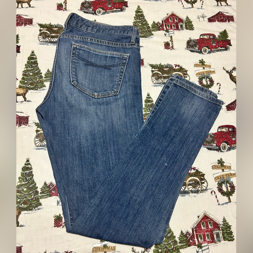 GAP 1969 Always Skinny Straight Leg Blue Jeans